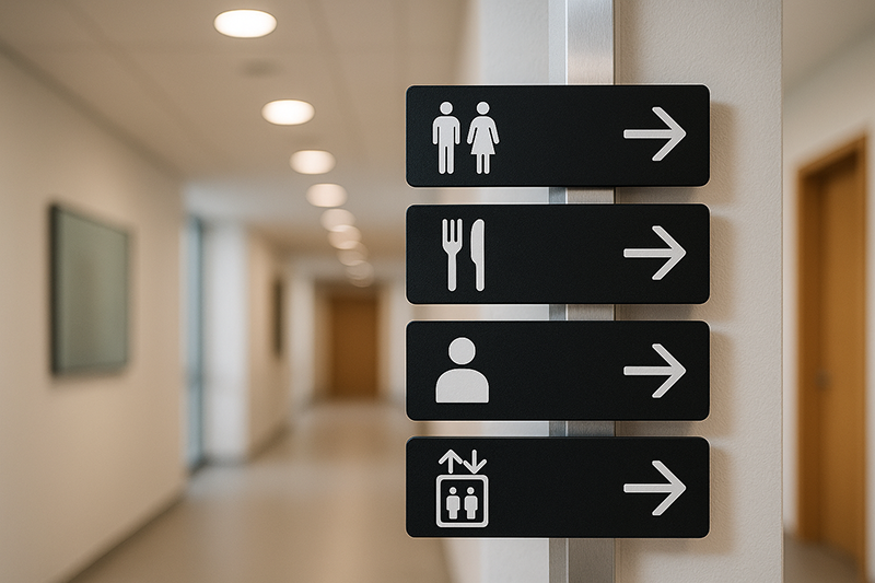 İç Mekan Yönlendirme Levhaları