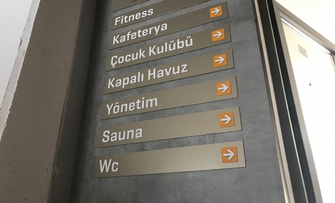 İşyeri Yönlendirme Levhaları