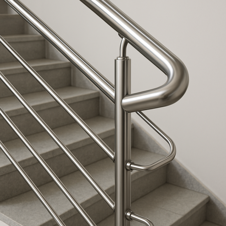 Paslanmaz Çelik Merdiven Korkuluğu